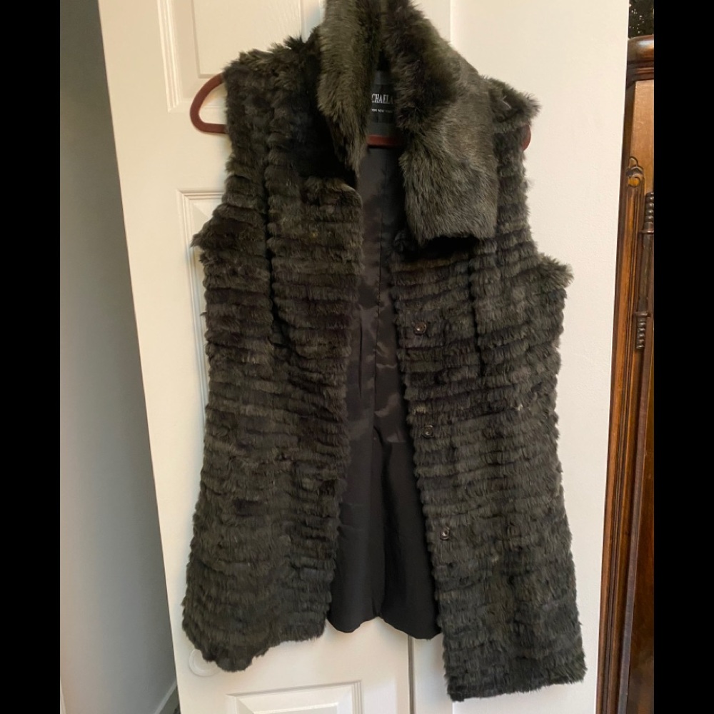 Michaela Fur Rabbit Vest